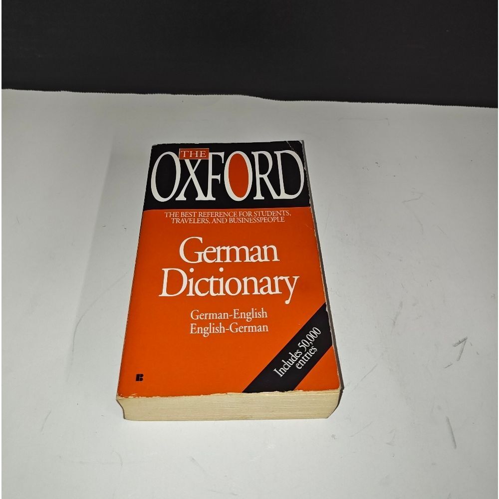 The Oxford German Dictionary Vintage Paperback Book 1997 Berkley Edition